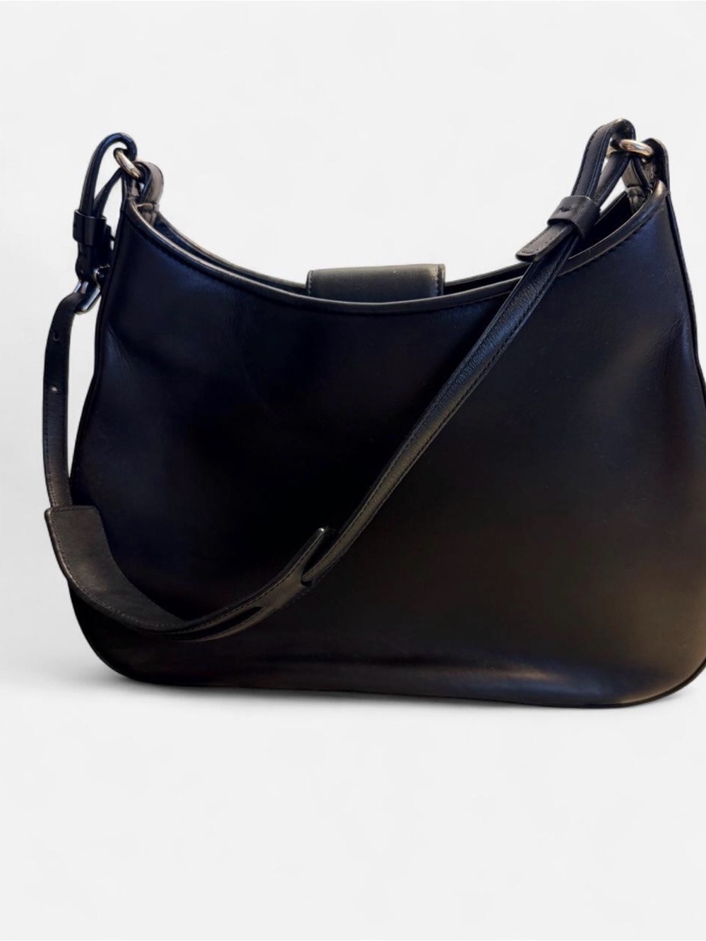 Coach Penelope 8134 Black Leather Shoulder Bag - Picture 2 of 15